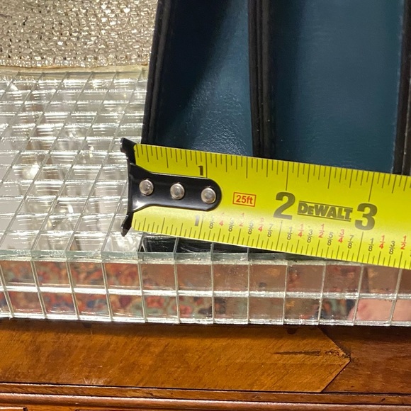 NWT Teal blue purse with gold hardware shoulder/crossbody strap-CityOne - Picture 12 of 16